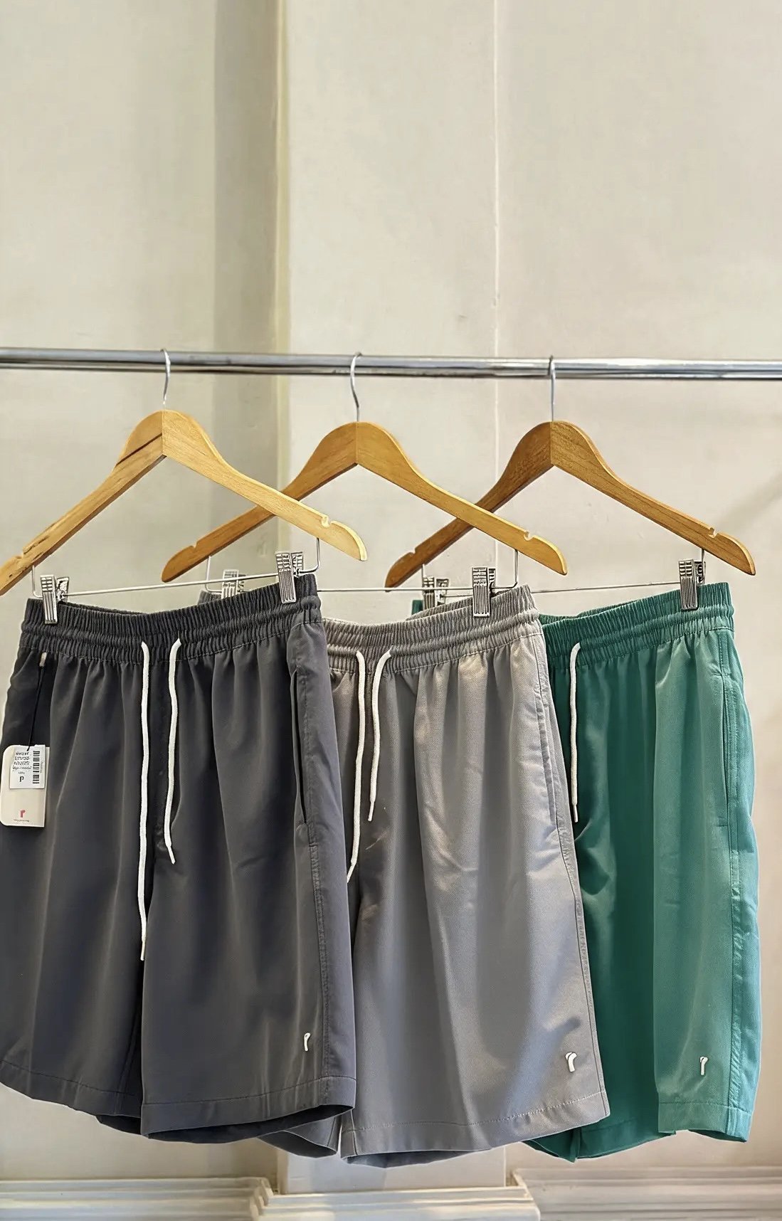 Short longo | tactel com elastano