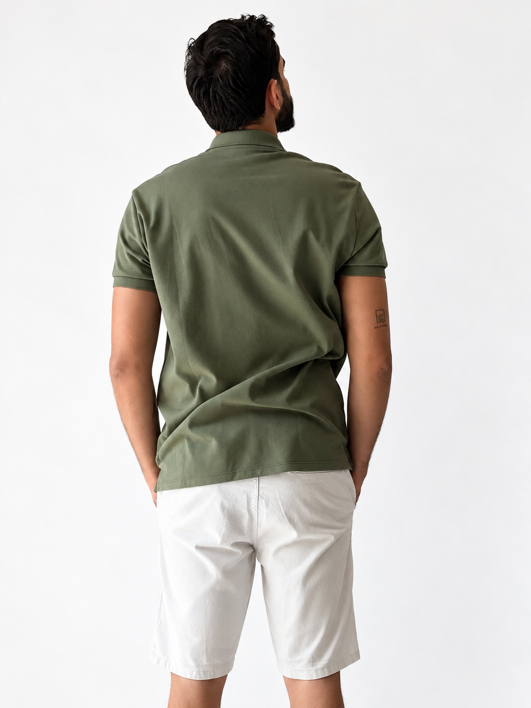 Camisa polo suedine