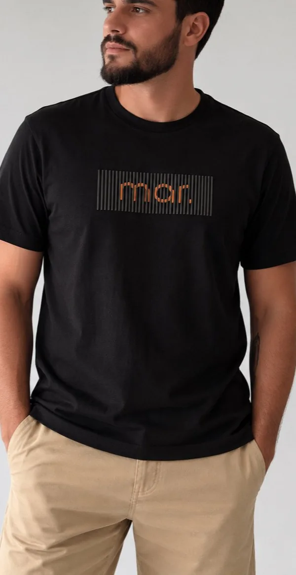 Camisa MAR em relevo