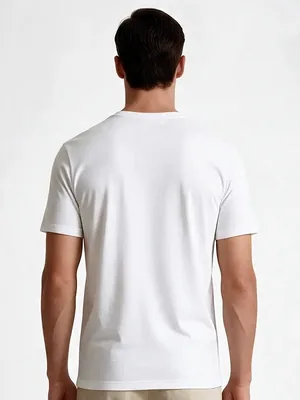 Camisa 100% algodão com detalhe em relevo
