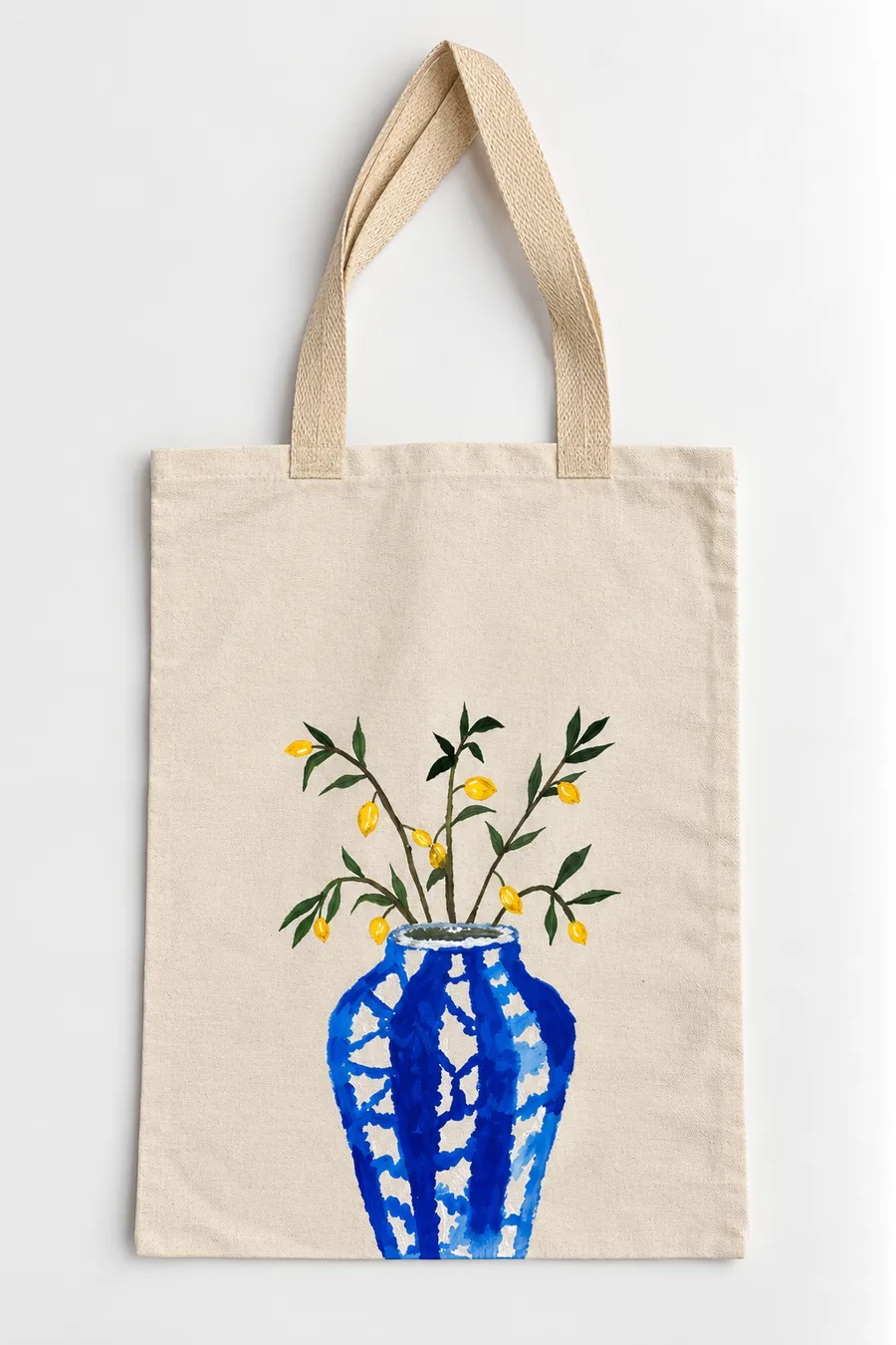 Ecobag Azulejo | pintura feita à mão