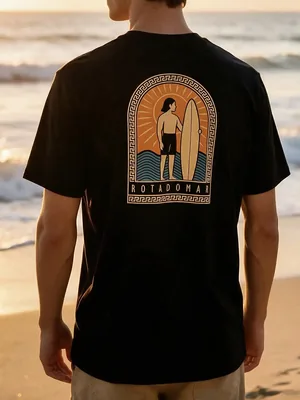Camisa RDM 100% algodão estampada