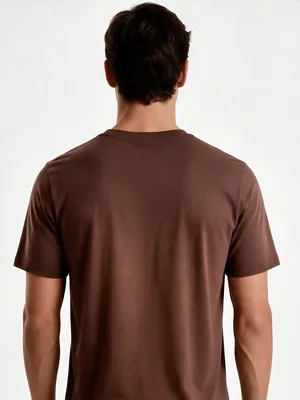Camisa estampada 100% algodão