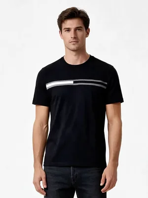 Camisa 100% algodão com detalhe em relevo