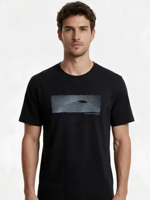 Camisa 100% algodão com detalhe em relevo